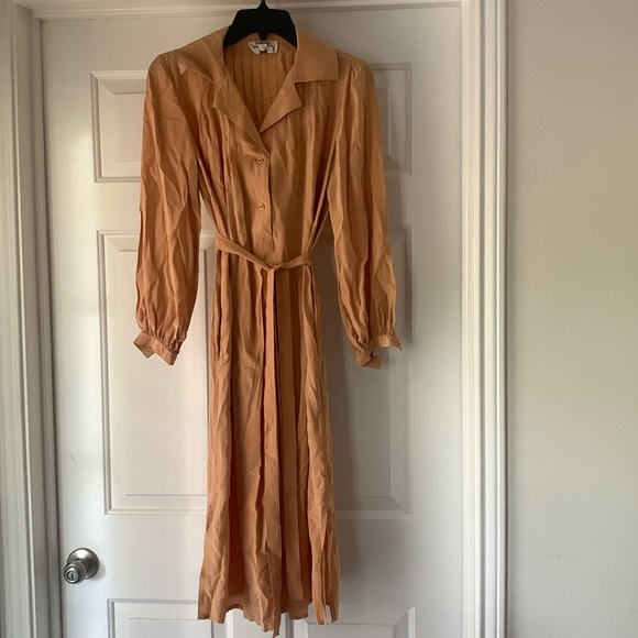 Soo Yung Lee For U.M.I. Collections Vintage Silk Dress - Picture 1 of 16
